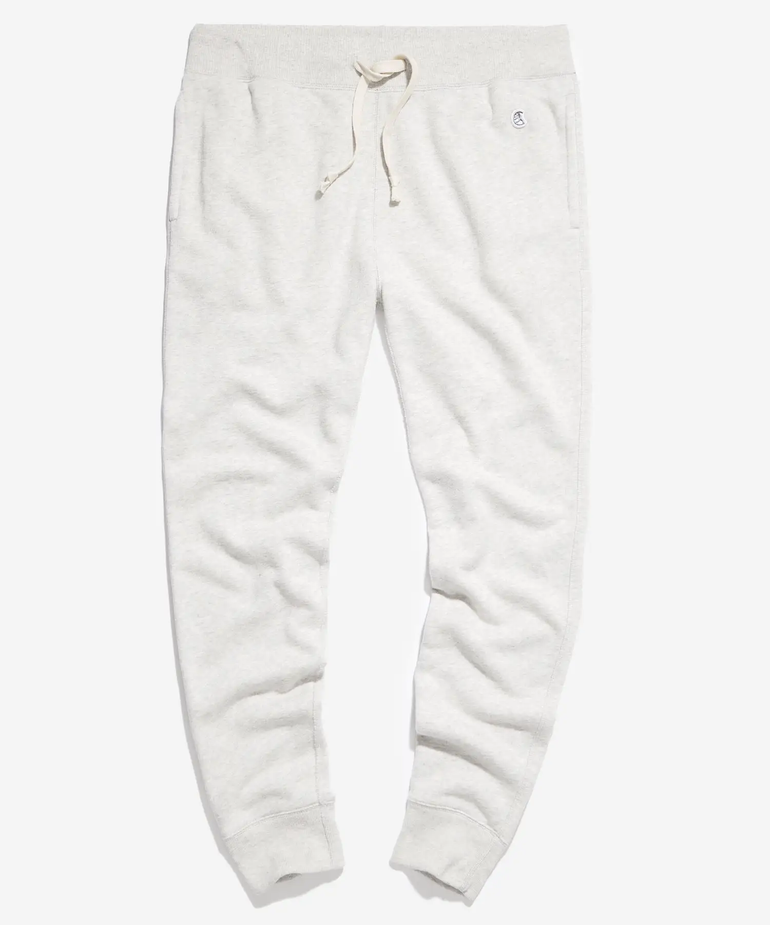 Midweight Slim Jogger Sweatpant in Heather Fog