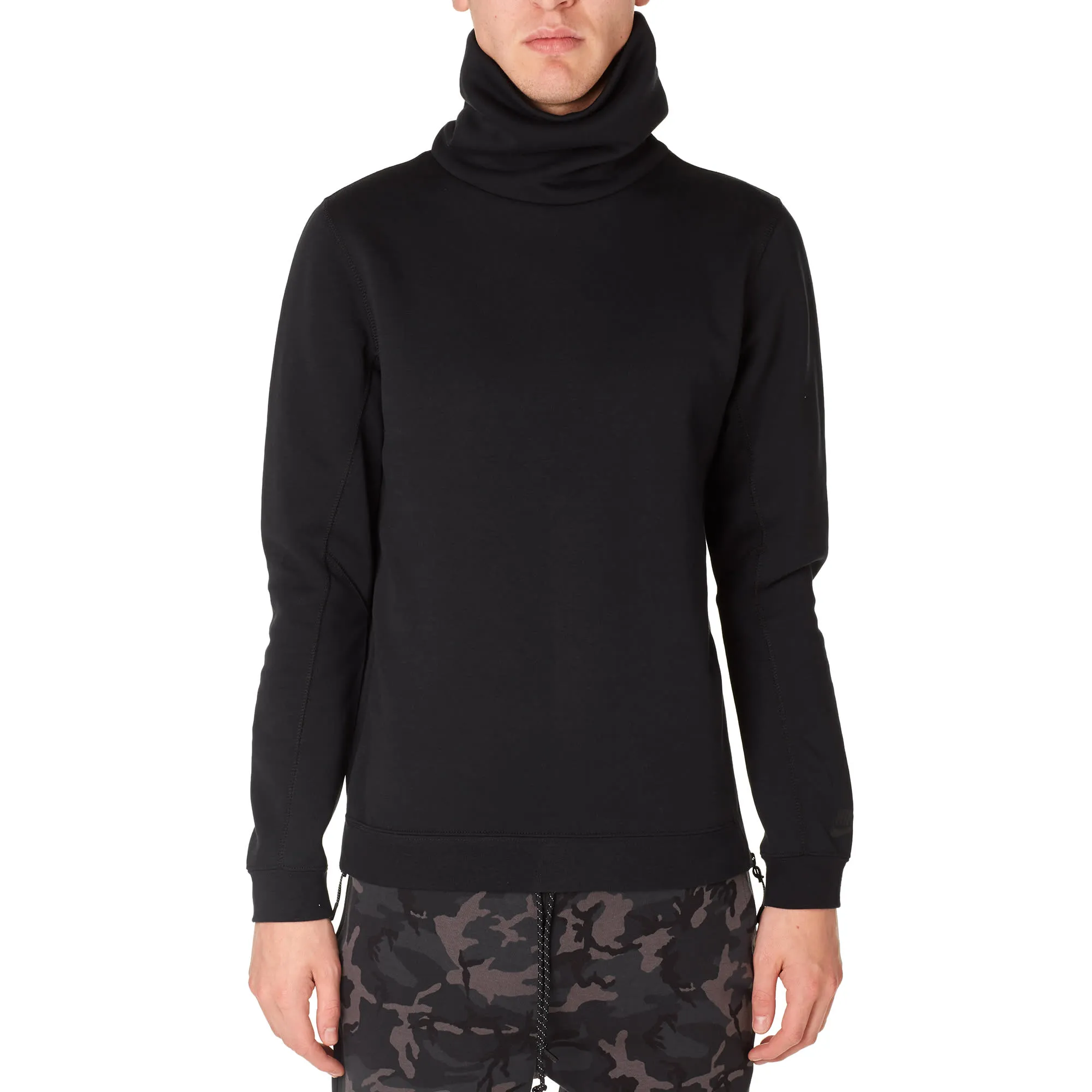 Nike Tech Fleece Funnel SweatBlack