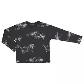 Nukutavake Black Printed T-Shirt_7063-40