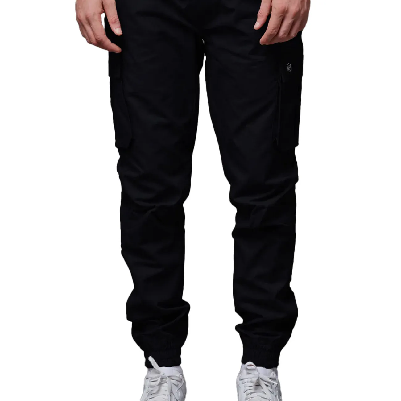 PANTALONE CARGO RIPSTOP Uomo Nero