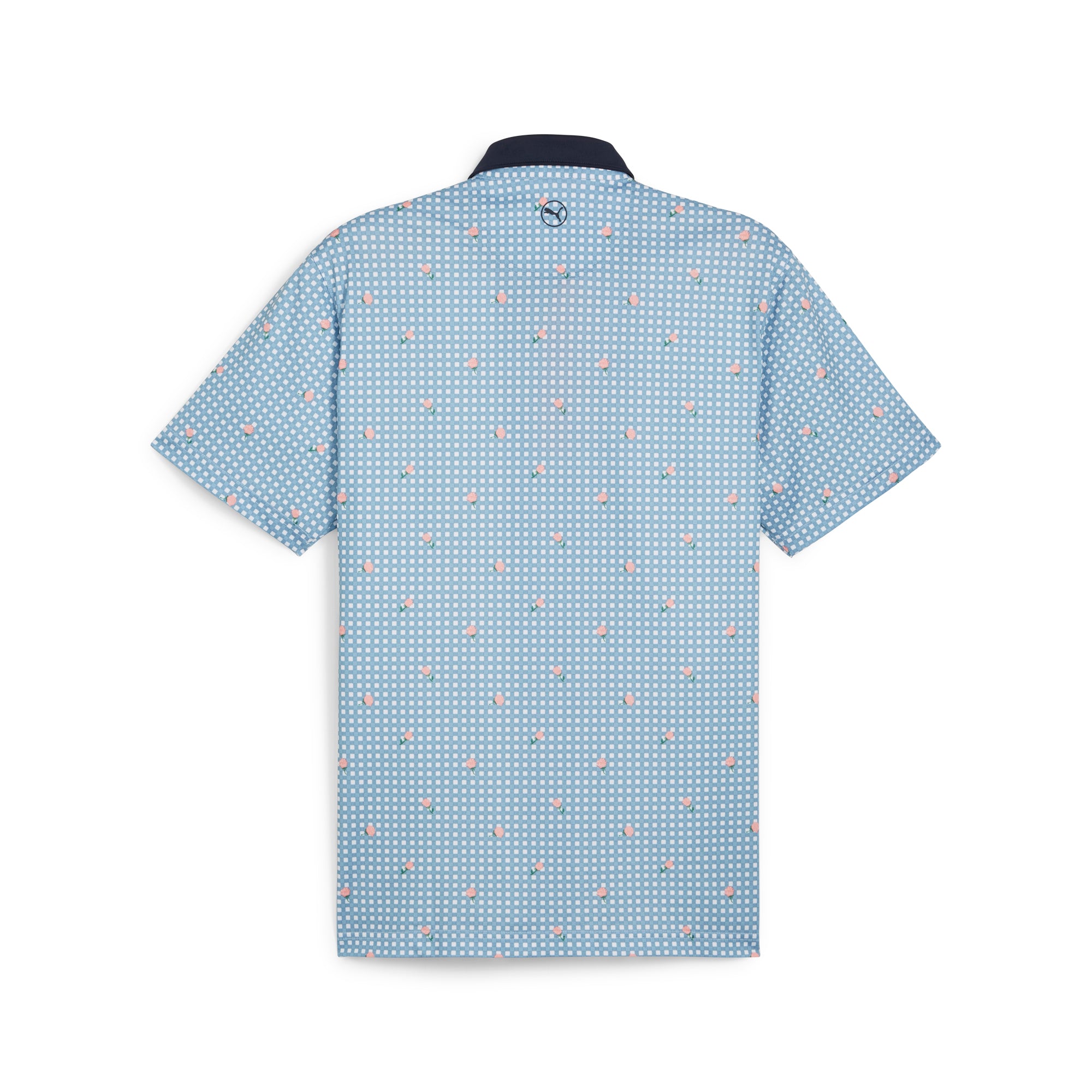 Pique Gingham Golf Polo