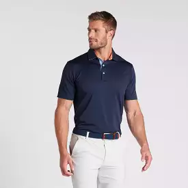 Pique Gingham Solid Golf Polo