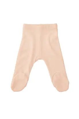 Pure Newborn shorts with feet - Pink