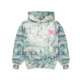 Purple Brand Zoom Camo Fleece Hoodie