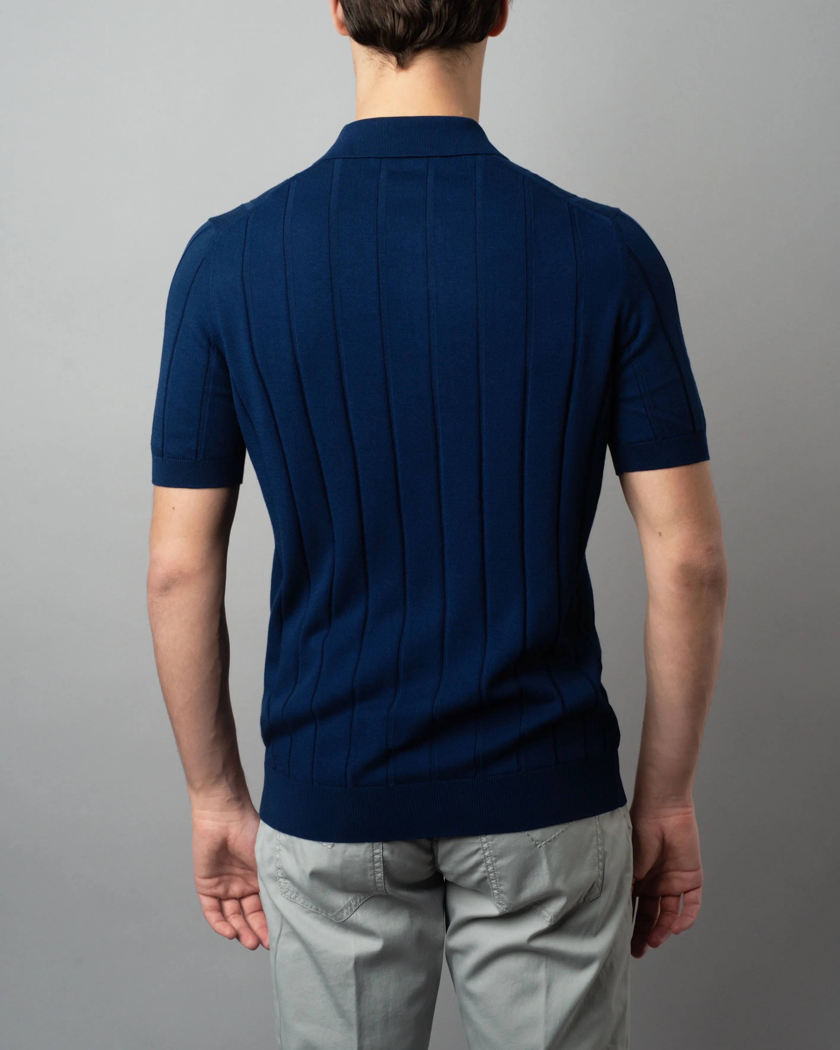 Ribbed Knit Shirt