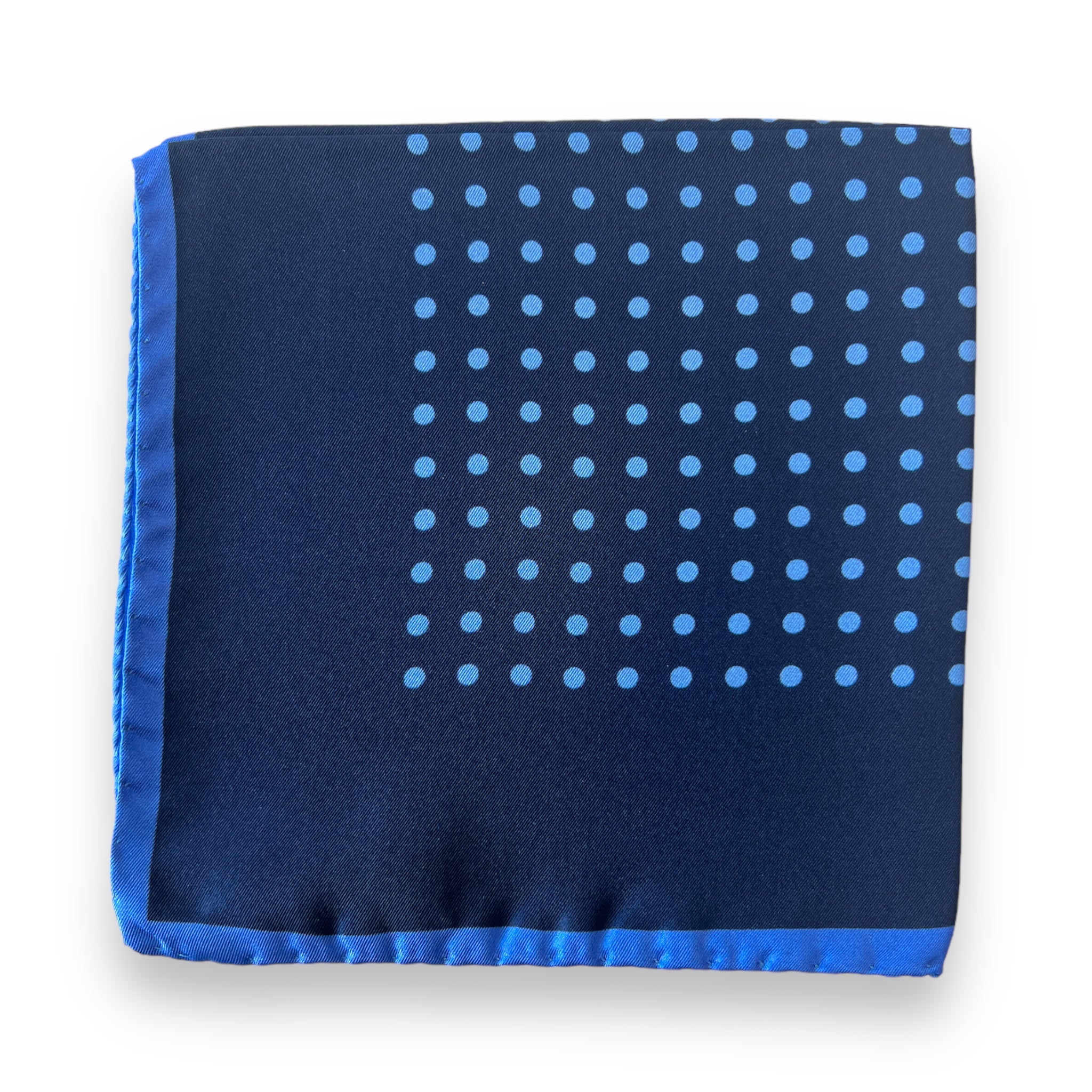 Ron Cornell Italian Silk Pocket Square_ 9803