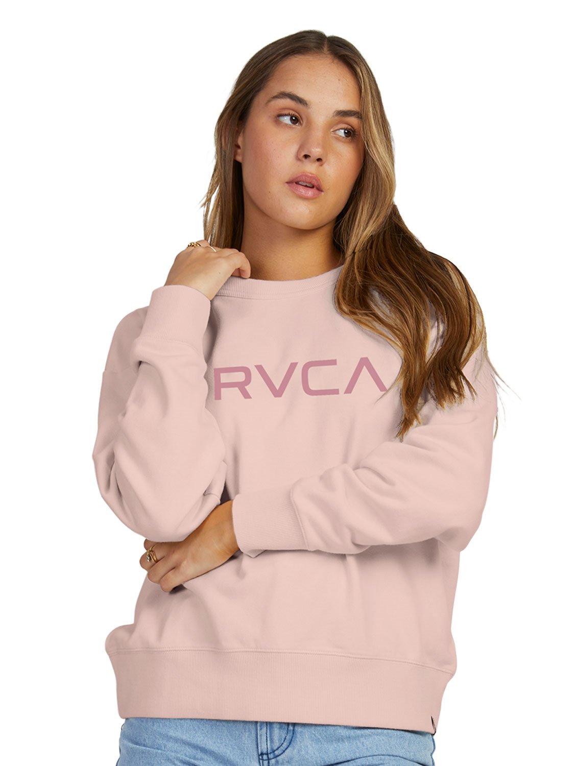 RVCA Ladies Big RVCA Crew