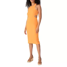 Sanctuary Womens Organic Cotton Knee-Length Bodycon Dress