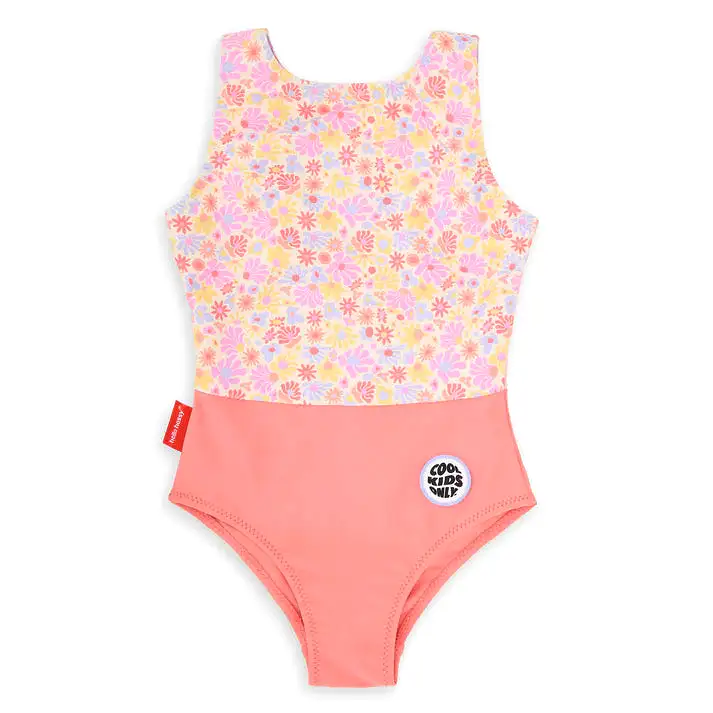 Swimsuit - Retro Flowers