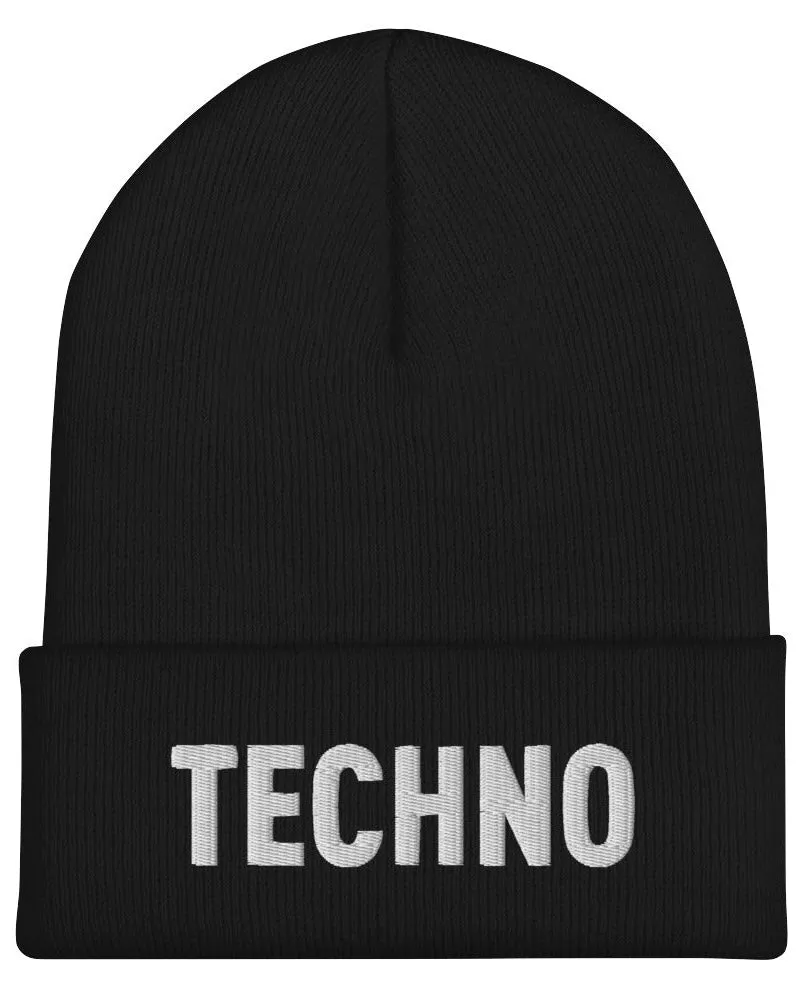 Techno Cuffed Beanie