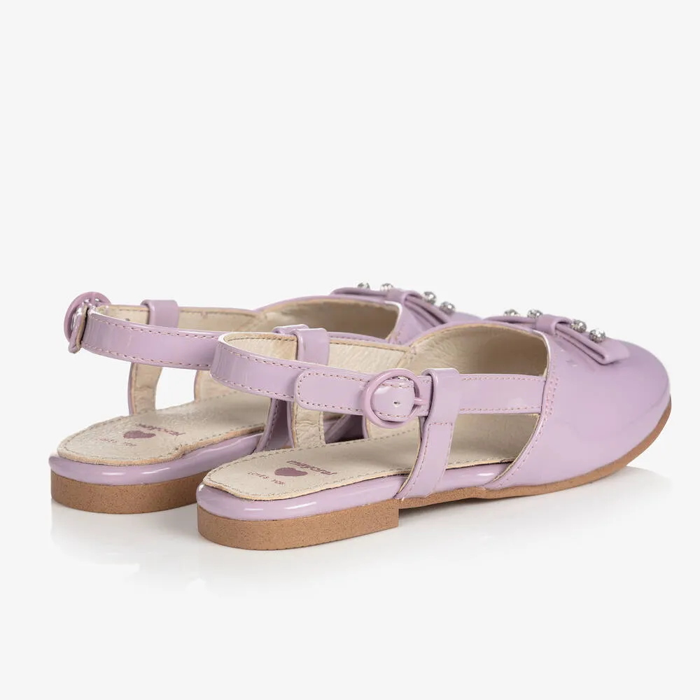 Teen Lilac Patent Shoes