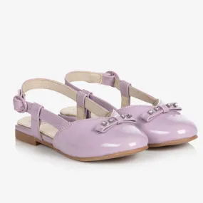 Teen Lilac Patent Shoes