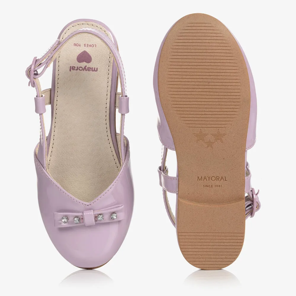 Teen Lilac Patent Shoes