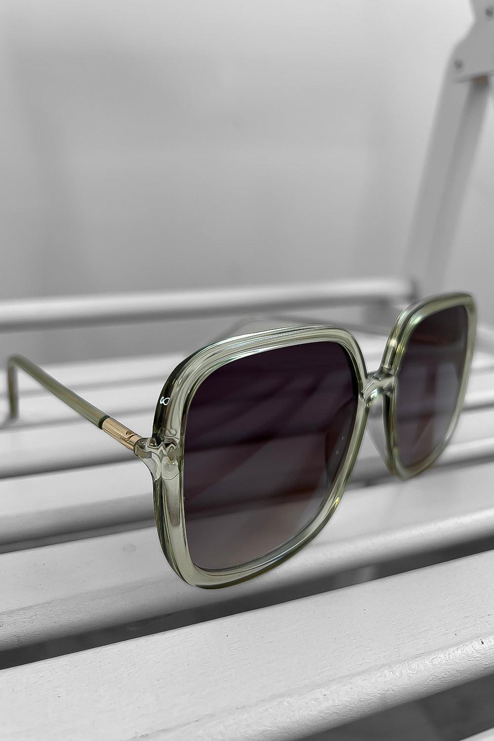 Thin Large Square Frames Sunglasses