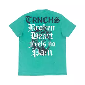 TRNCHS Broken Heart Teal Tee