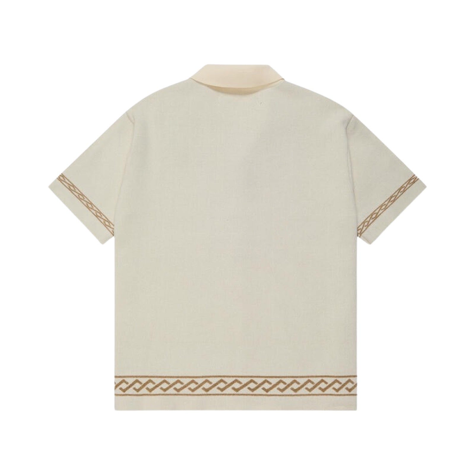 Valabasas “Oasis” White Woven Button Down