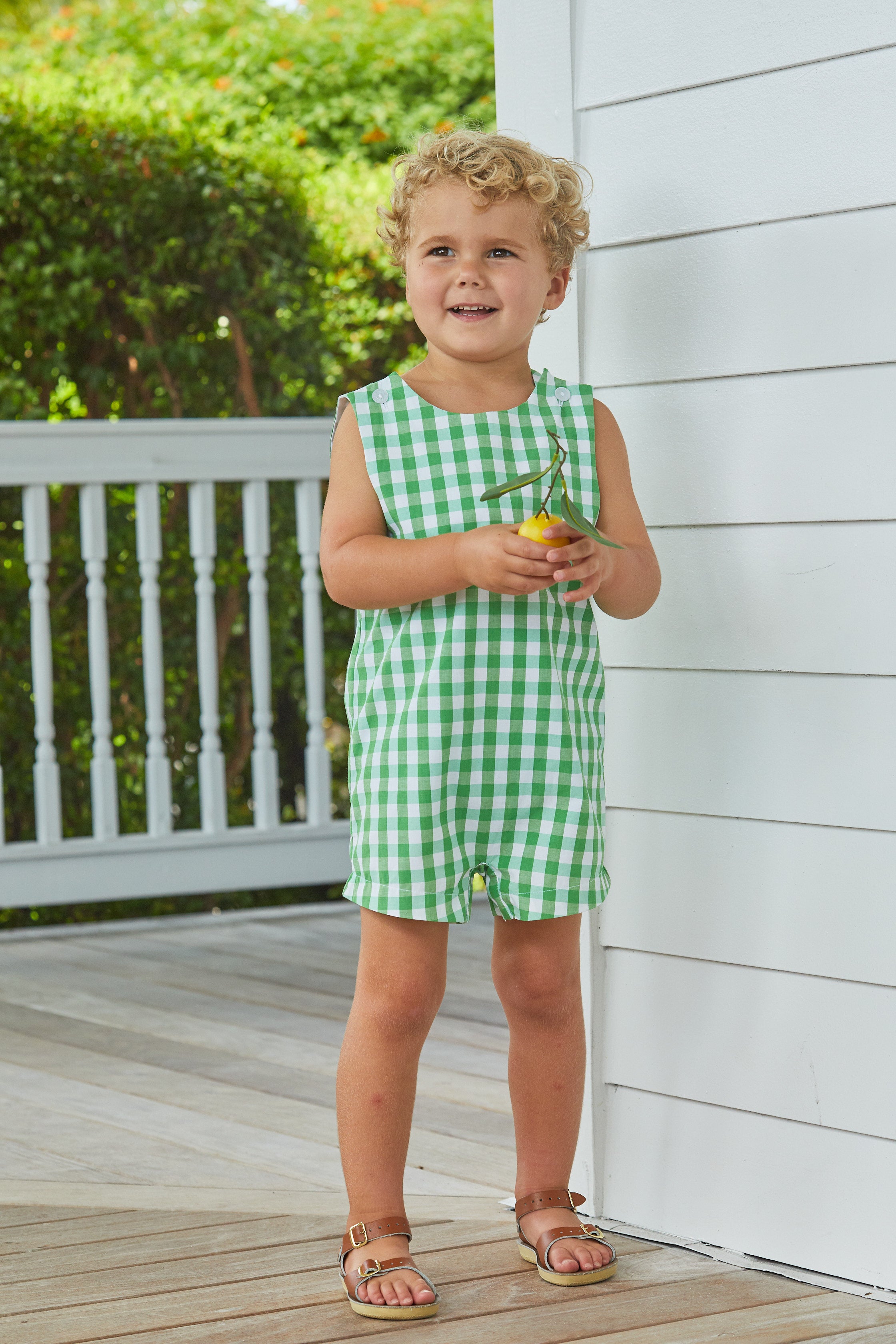 Vintage Shortall - Green Hills Check