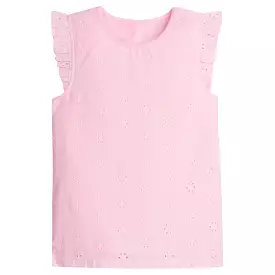 Wilder Tank - Light Pink Eyelet