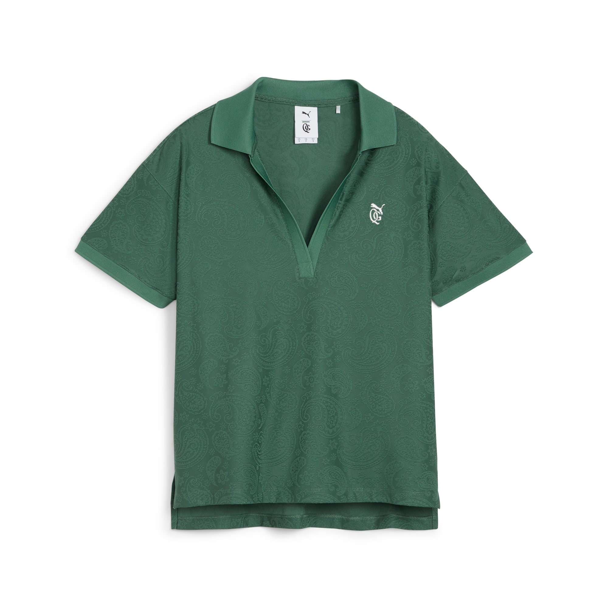 Women's Puma x Quiet Golf Relaxed Crop Golf Polo