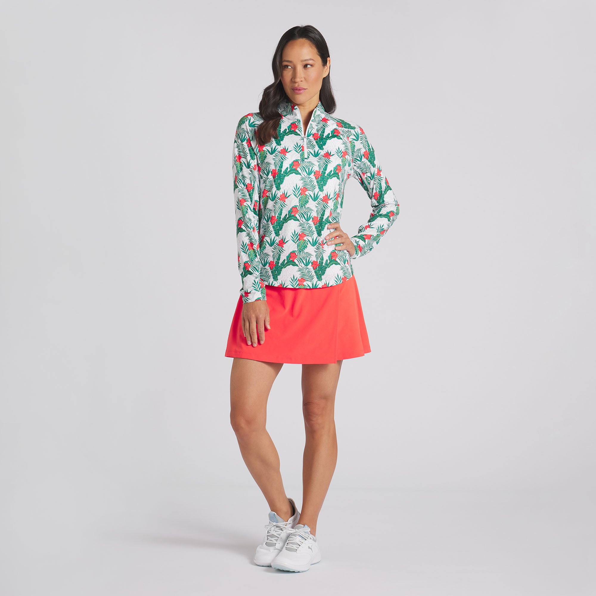 Women's YouV Tropic Golf 1/4 Zip