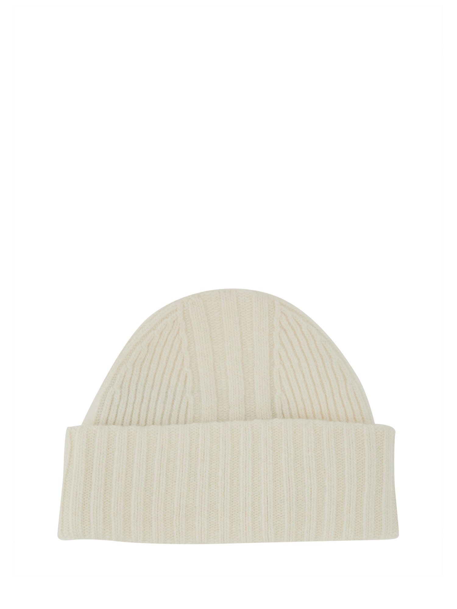 Y - 3    WOOL BEANIE HAT WITH LOGO